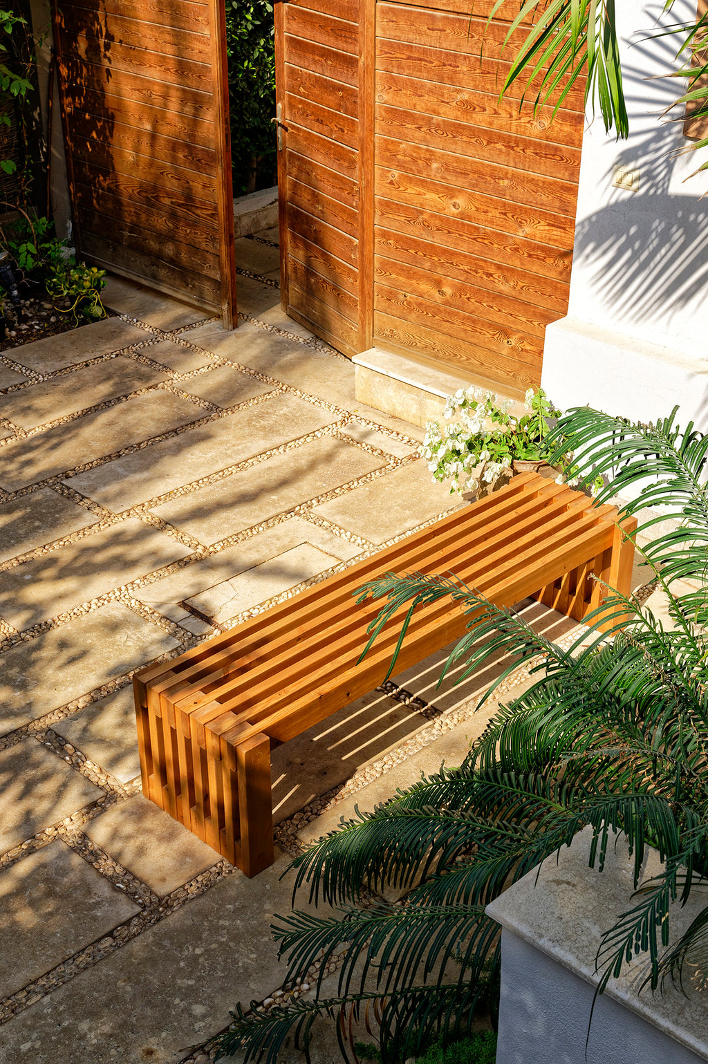 Backless bench – Alamein Outdoor Furniture