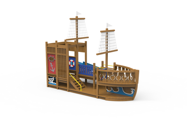 Mini pirate ship