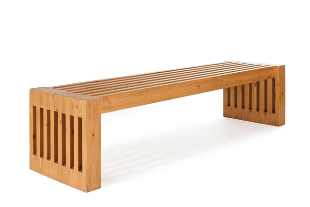 backless bench
