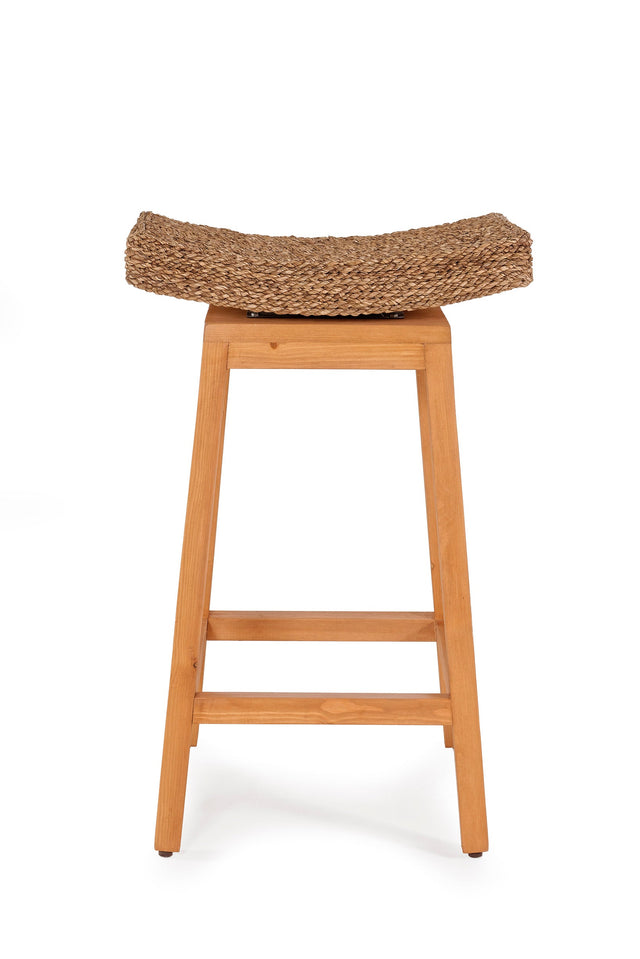 bamboo bar stool