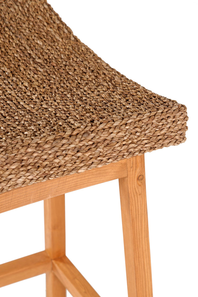 bamboo bar stool