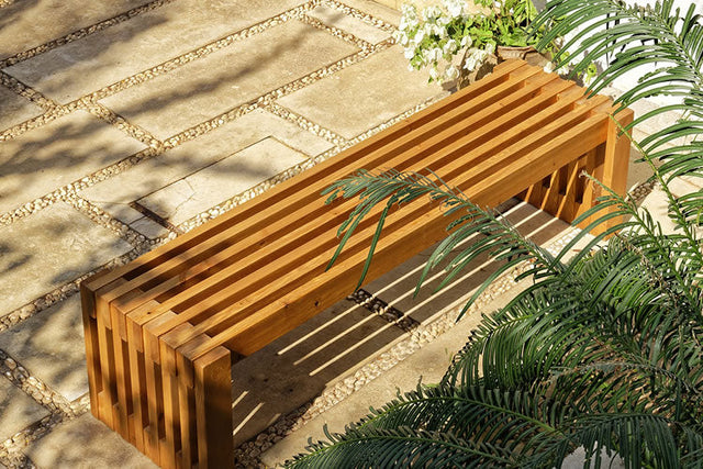 backless bench