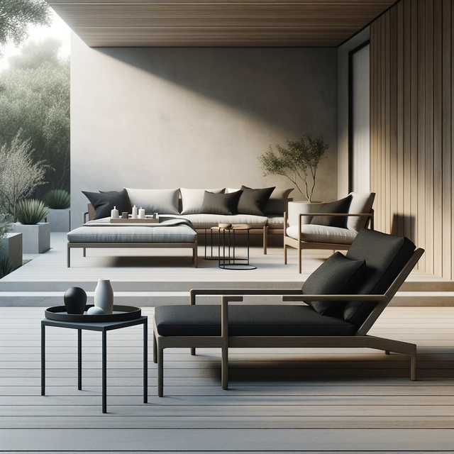 Modern Outdoor Furniture: Achieving Simple Elegance in Your Outdoor Space