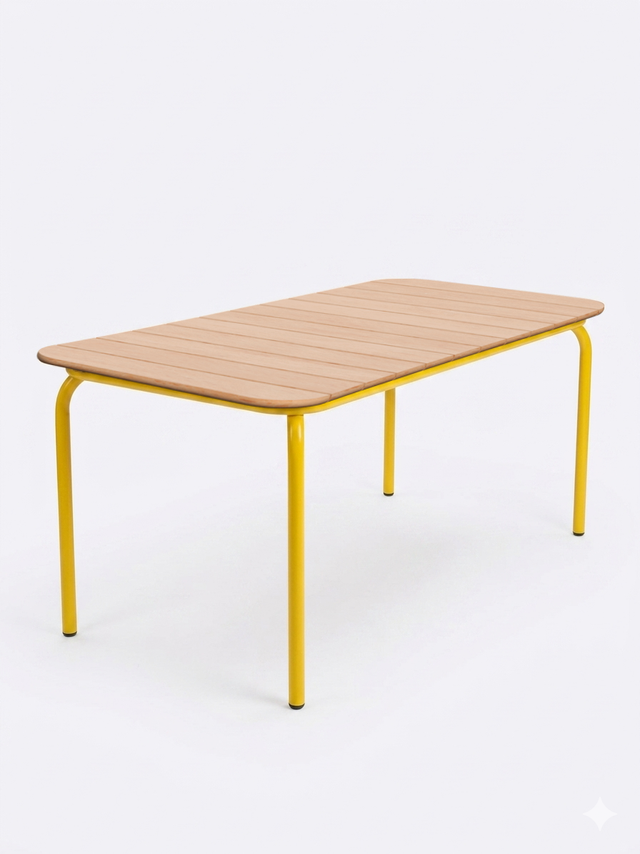 Aluminium Dining Table