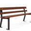 Side walk bench