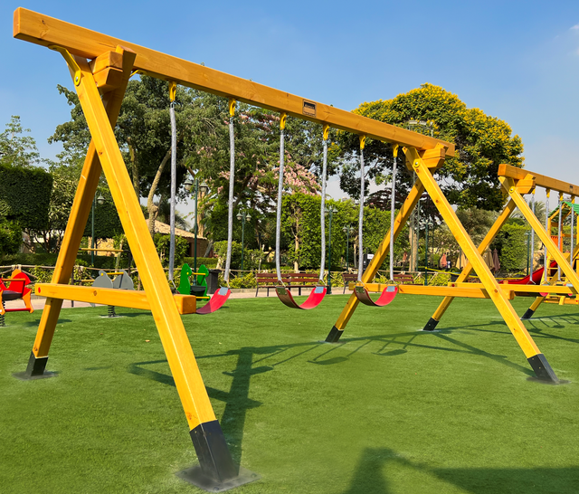 Playground Swing Set for Children aged 5 to 12 Years – Explore Alamein  Egypt's Play Equipment – Alamein Outdoor Furniture