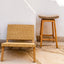 bamboo bar stool