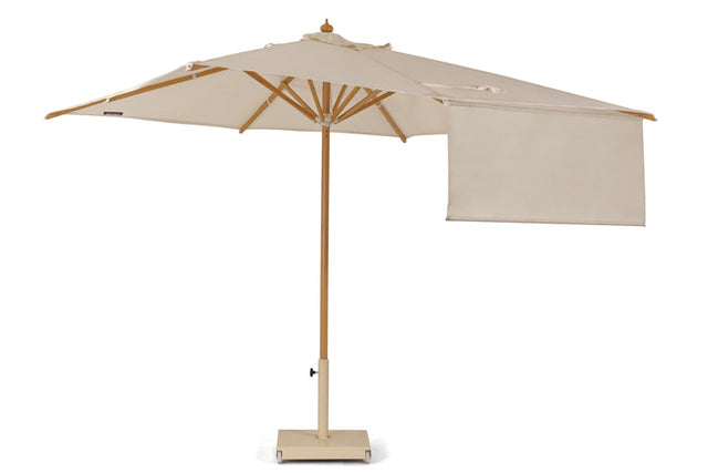 outdoor umbrella extra shade